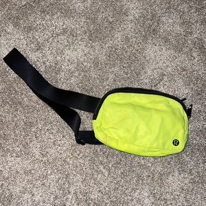 Yellow Lululemon fanny